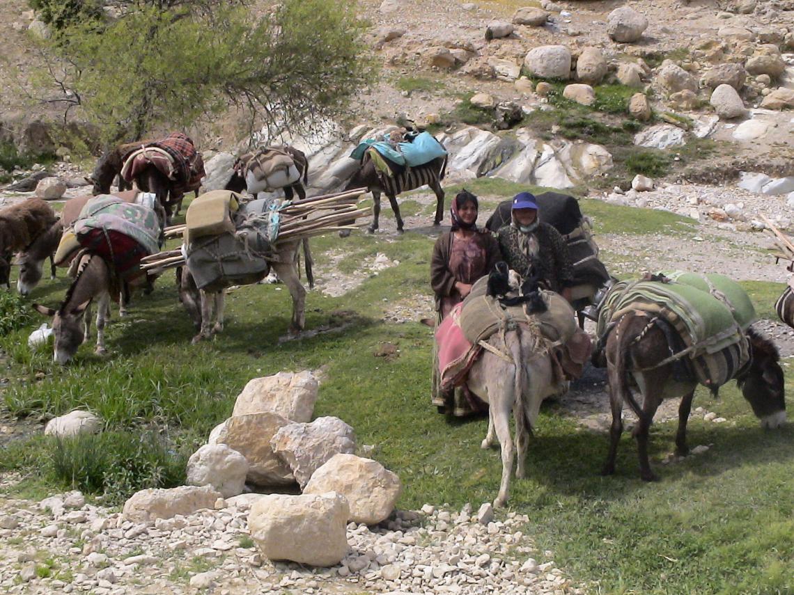 Nomadic pastoralists in Uran